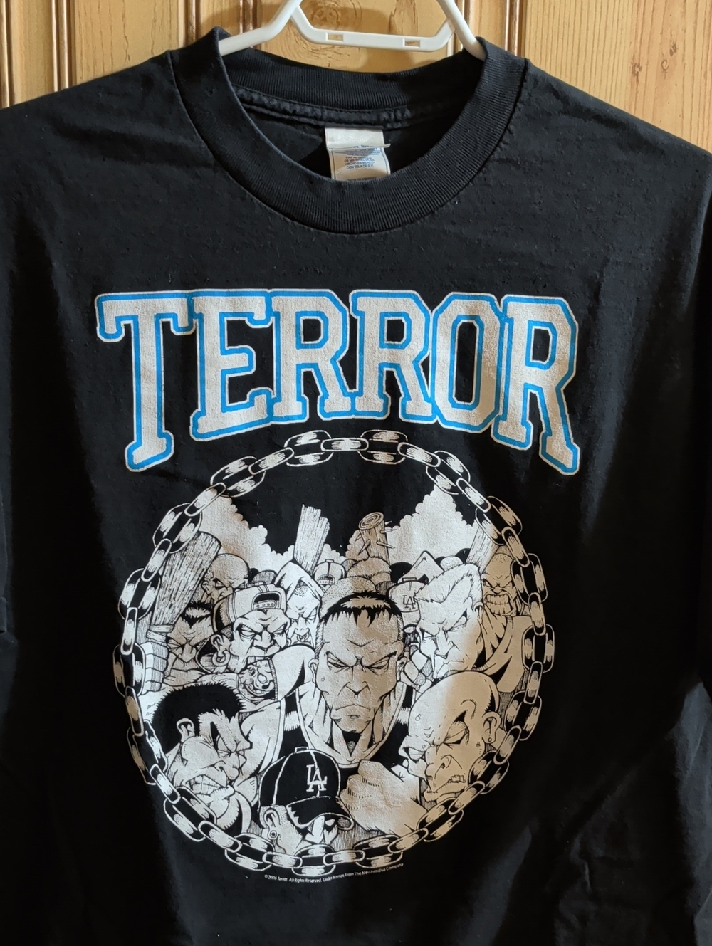 Vintage Terror Hardcore Band T-Shirt XL Early 2000s Tennessee River Tag